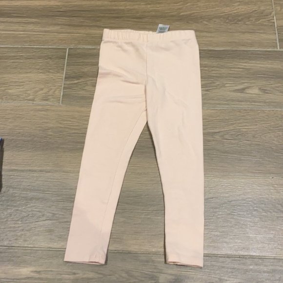 Max Studio Girl Blue Tunic Lace Top Pink Legging Outfit Size 3T - Picture 3 of 5